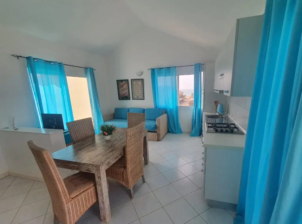 Open Living Room Apartment Borgo Verde Cape Verde